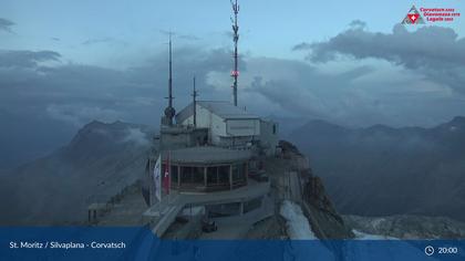 Silvaplana: Corvatsch - Corvatsch, Bergstation Corvatsch 3303