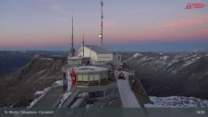 Silvaplana: Corvatsch - Corvatsch, Bergstation Corvatsch 3303