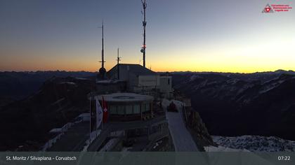 Silvaplana: Corvatsch - Corvatsch, Bergstation Corvatsch 3303
