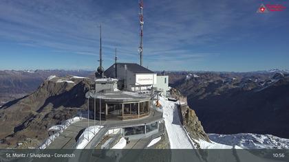 Silvaplana: Corvatsch - Corvatsch, Bergstation Corvatsch 3303