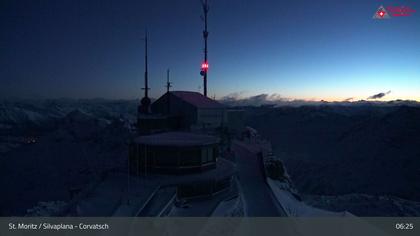 Silvaplana: Corvatsch - Corvatsch, Bergstation Corvatsch 3303