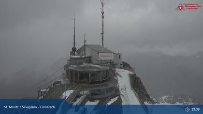 Silvaplana: Corvatsch - Corvatsch, Bergstation Corvatsch 3303