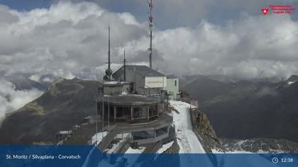 Silvaplana: Corvatsch - Corvatsch, Bergstation Corvatsch 3303