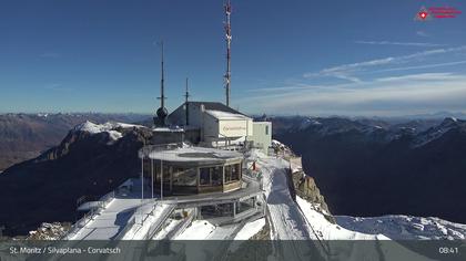 Silvaplana: Corvatsch - Corvatsch, Bergstation Corvatsch 3303