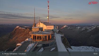 Silvaplana: Corvatsch - Corvatsch, Bergstation Corvatsch 3303