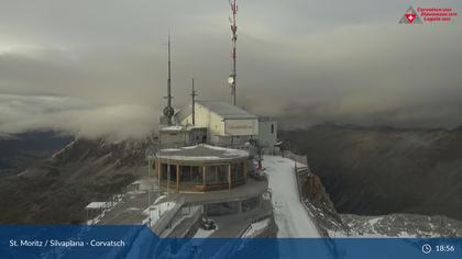 Silvaplana: Corvatsch - Corvatsch, Bergstation Corvatsch 3303