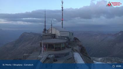 Silvaplana: Corvatsch - Corvatsch, Bergstation Corvatsch 3303