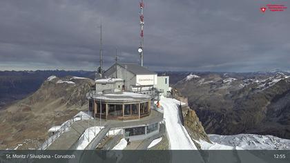 Silvaplana: Corvatsch - Corvatsch, Bergstation Corvatsch 3303