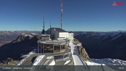 Silvaplana: Corvatsch - Corvatsch, Bergstation Corvatsch 3303