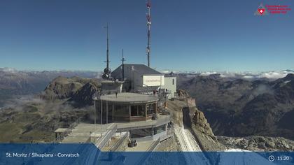 Silvaplana: Corvatsch - Corvatsch, Bergstation Corvatsch 3303