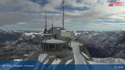 Silvaplana: Corvatsch - Corvatsch, Bergstation Corvatsch 3303