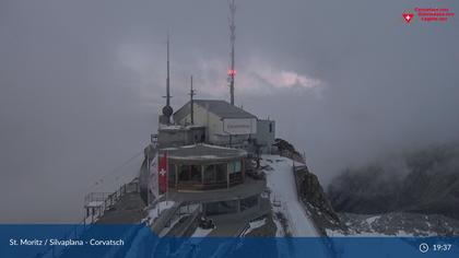 Silvaplana: Corvatsch - Corvatsch, Bergstation Corvatsch 3303