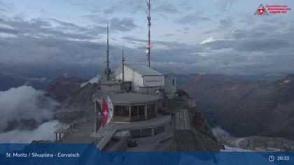 Silvaplana: Corvatsch - Corvatsch, Bergstation Corvatsch 3303