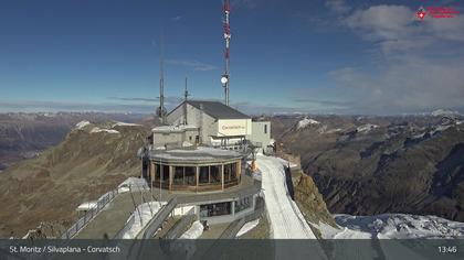 Silvaplana: Corvatsch - Corvatsch, Bergstation Corvatsch 3303