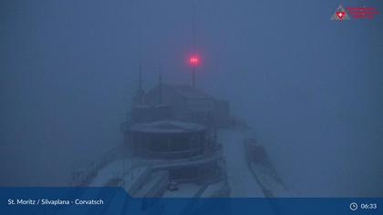 Silvaplana: Corvatsch - Corvatsch, Bergstation Corvatsch 3303