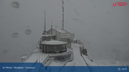 Silvaplana: Corvatsch - Corvatsch, Bergstation Corvatsch 3303