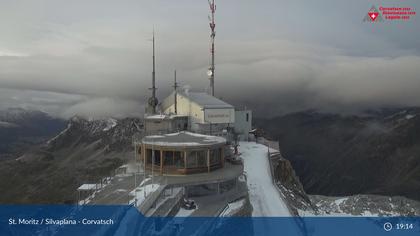 Silvaplana: Corvatsch - Corvatsch, Bergstation Corvatsch 3303