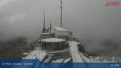 Silvaplana: Corvatsch - Corvatsch, Bergstation Corvatsch 3303