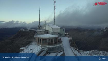 Silvaplana: Corvatsch - Corvatsch, Bergstation Corvatsch 3303