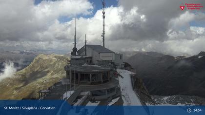 Silvaplana: Corvatsch - Corvatsch, Bergstation Corvatsch 3303