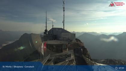 Silvaplana: Corvatsch - Corvatsch, Bergstation Corvatsch 3303