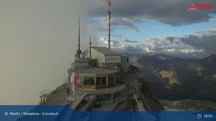 Silvaplana: Corvatsch - Corvatsch, Bergstation Corvatsch 3303