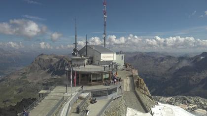 Silvaplana: Corvatsch - Corvatsch, Bergstation Corvatsch 3303