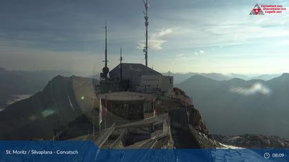 Silvaplana: Corvatsch - Corvatsch, Bergstation Corvatsch 3303