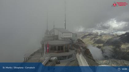 Silvaplana: Corvatsch - Corvatsch, Bergstation Corvatsch 3303