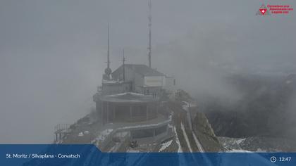 Silvaplana: Corvatsch - Corvatsch, Bergstation Corvatsch 3303