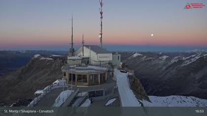 Silvaplana: Corvatsch - Corvatsch, Bergstation Corvatsch 3303