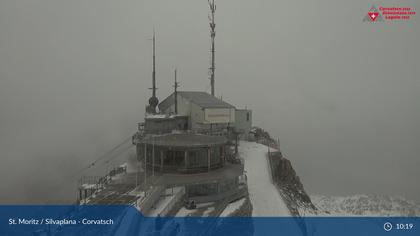 Silvaplana: Corvatsch - Corvatsch, Bergstation Corvatsch 3303