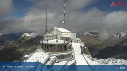 Silvaplana: Corvatsch - Corvatsch, Bergstation Corvatsch 3303