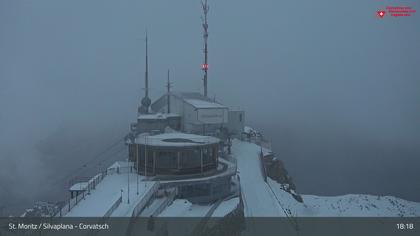 Silvaplana: Corvatsch - Corvatsch, Bergstation Corvatsch 3303