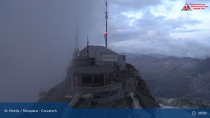 Silvaplana: Corvatsch - Corvatsch, Bergstation Corvatsch 3303