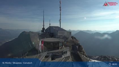 Silvaplana: Corvatsch - Corvatsch, Bergstation Corvatsch 3303