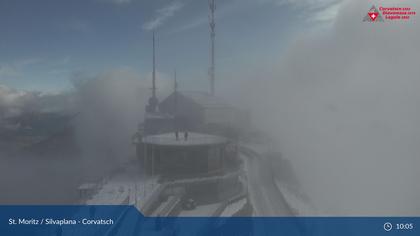 Silvaplana: Corvatsch - Corvatsch, Bergstation Corvatsch 3303