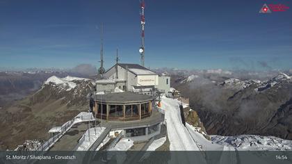 Silvaplana: Corvatsch - Corvatsch, Bergstation Corvatsch 3303