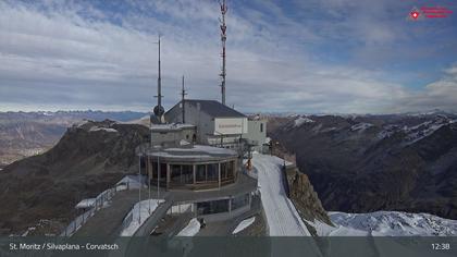 Silvaplana: Corvatsch - Corvatsch, Bergstation Corvatsch 3303