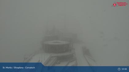 Silvaplana: Corvatsch - Corvatsch, Bergstation Corvatsch 3303