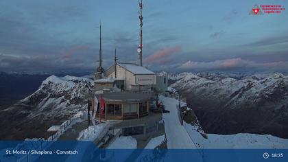 Silvaplana: Corvatsch - Corvatsch, Bergstation Corvatsch 3303