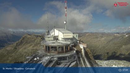 Silvaplana: Corvatsch - Corvatsch, Bergstation Corvatsch 3303