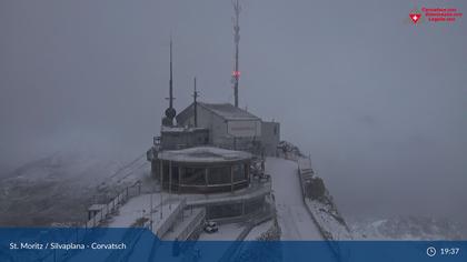 Silvaplana: Corvatsch - Corvatsch, Bergstation Corvatsch 3303