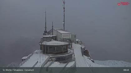 Silvaplana: Corvatsch - Corvatsch, Bergstation Corvatsch 3303