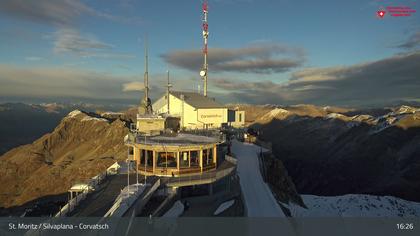 Silvaplana: Corvatsch - Corvatsch, Bergstation Corvatsch 3303