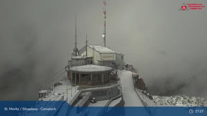 Silvaplana: Corvatsch - Corvatsch, Bergstation Corvatsch 3303