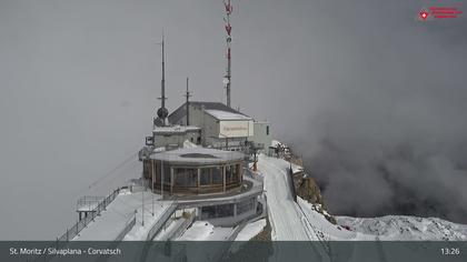 Silvaplana: Corvatsch - Corvatsch, Bergstation Corvatsch 3303