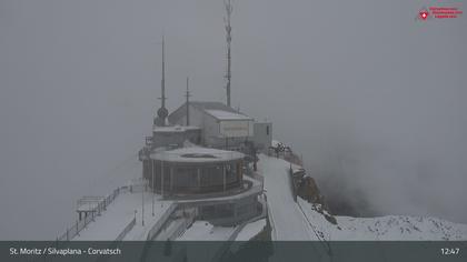 Silvaplana: Corvatsch - Corvatsch, Bergstation Corvatsch 3303