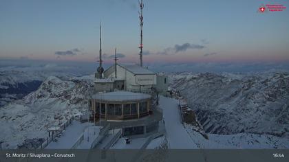 Silvaplana: Corvatsch - Corvatsch, Bergstation Corvatsch 3303