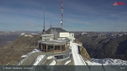 Silvaplana: Corvatsch - Corvatsch, Bergstation Corvatsch 3303